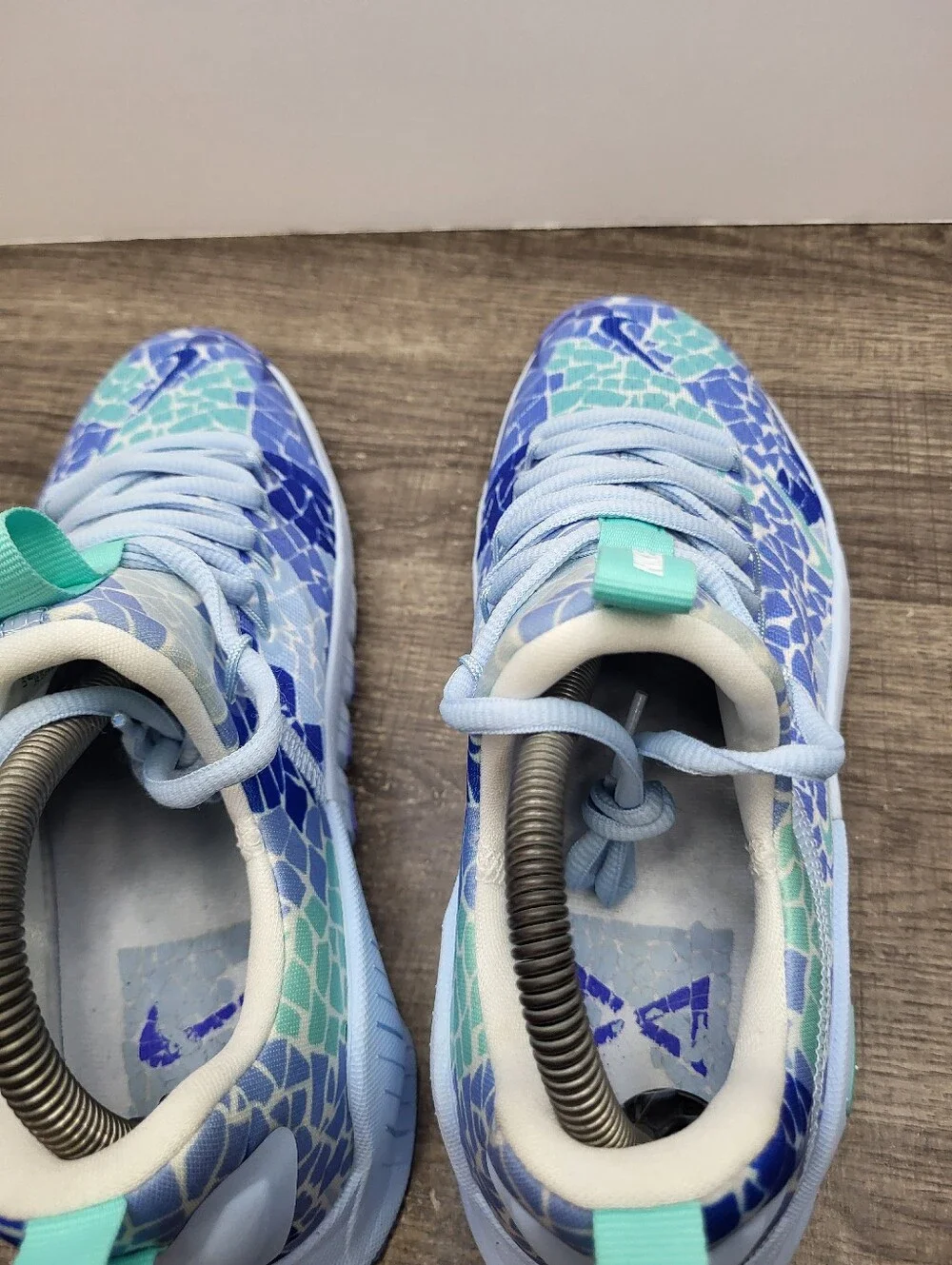 Nike Free Metcon 6 AMP Workout Training CrossFit Ice Blue Shoes Womens Size 8